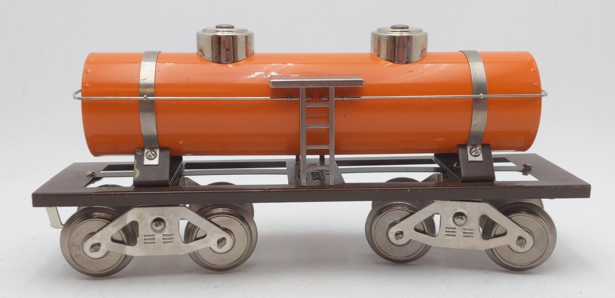 McCoy Standard Gauge Undecorated 2 Dome Tank Car VG/Box