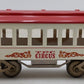McCoy 255P Standard Gauge Circus Performer Car EX/Box