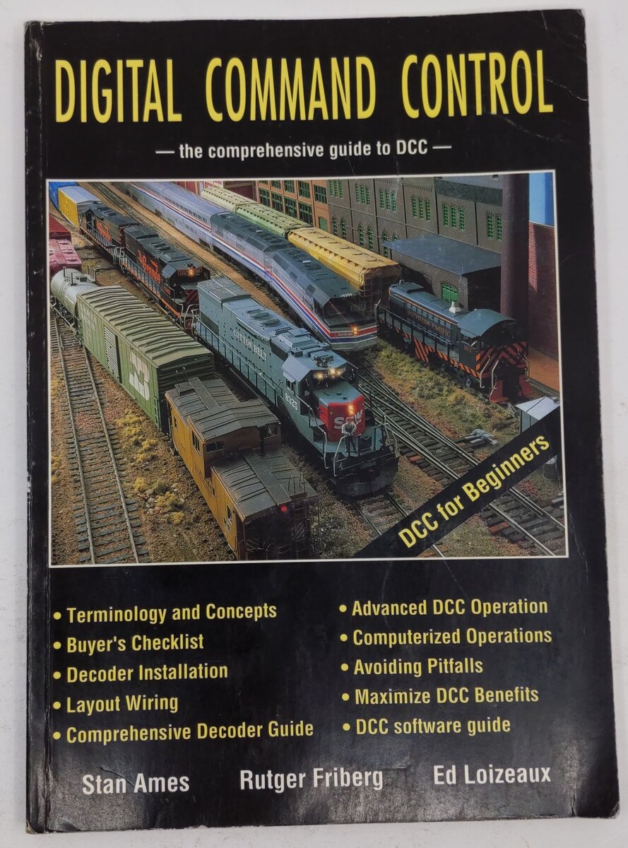 Digital Command Control Paperback Book By Stan Ames, Rutger Friberg, Ed Loizeaux VG