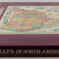 Railroad Maps of North America Hardcover Book  By Andrew M. Modelski VG