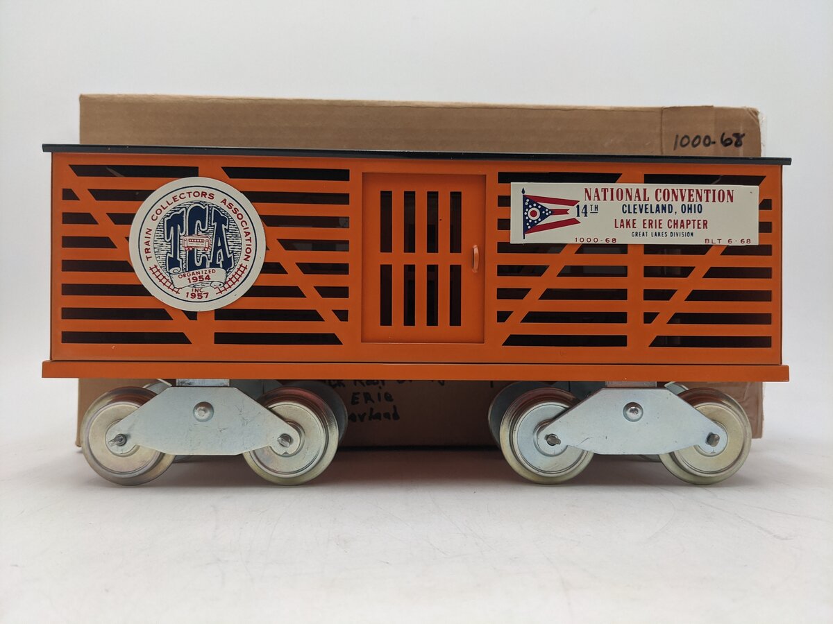 McCoy 1000-68 Standard gauge Cleveland Great Lakes Division Stock Car EX/Box