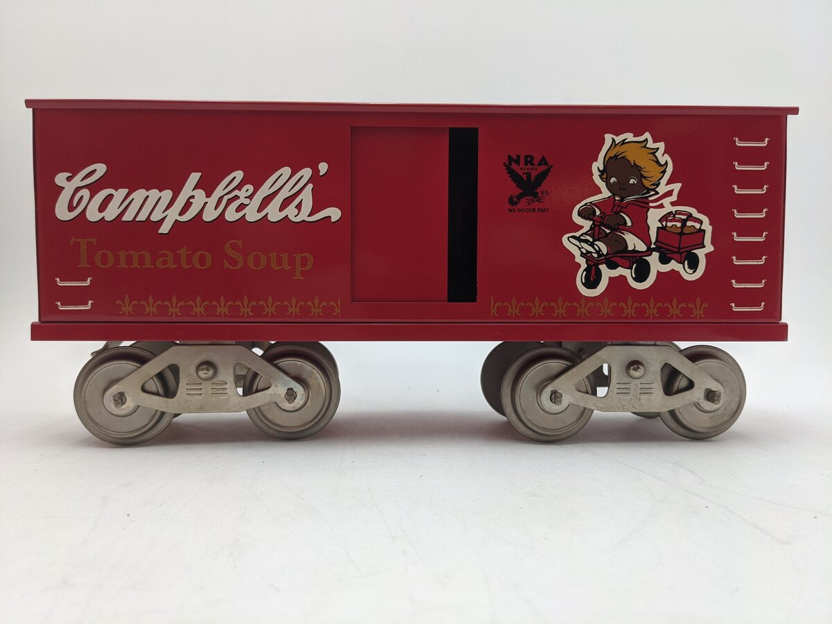 McCoy 277 Standard Gauge Campbell's Soup Boxcar EX/Box