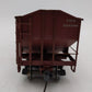 O Gauge Brass Pennsylvania Uncovered Hopper 220306  Custom Painted - 2 Rail