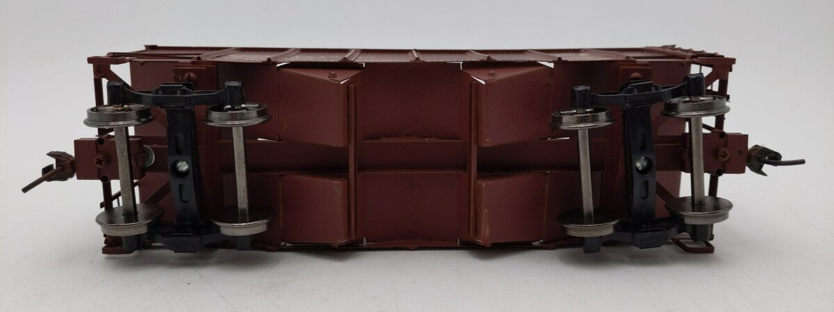 O Gauge Brass Pennsylvania Uncovered Hopper 220306  Custom Painted - 2 Rail