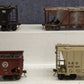 Assorted O Scale 2-Rail Gauge Custom Painted Hoppers [4]