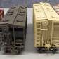 Assorted O Scale 2-Rail Gauge Custom Painted Hoppers [4]