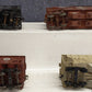 Assorted O Scale 2-Rail Gauge Custom Painted Hoppers [4]