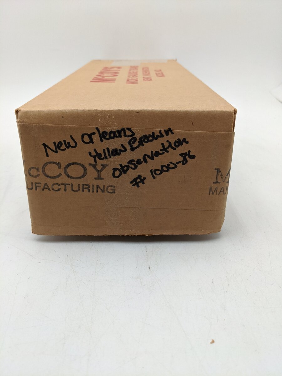 McCoy 1986 Standard Gauge TCA New Orleans Observation Car EX/Box