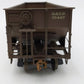 US Hobbies 701 O Scale 2-Rail Offset Side  3-Bay Hopper EX/Box