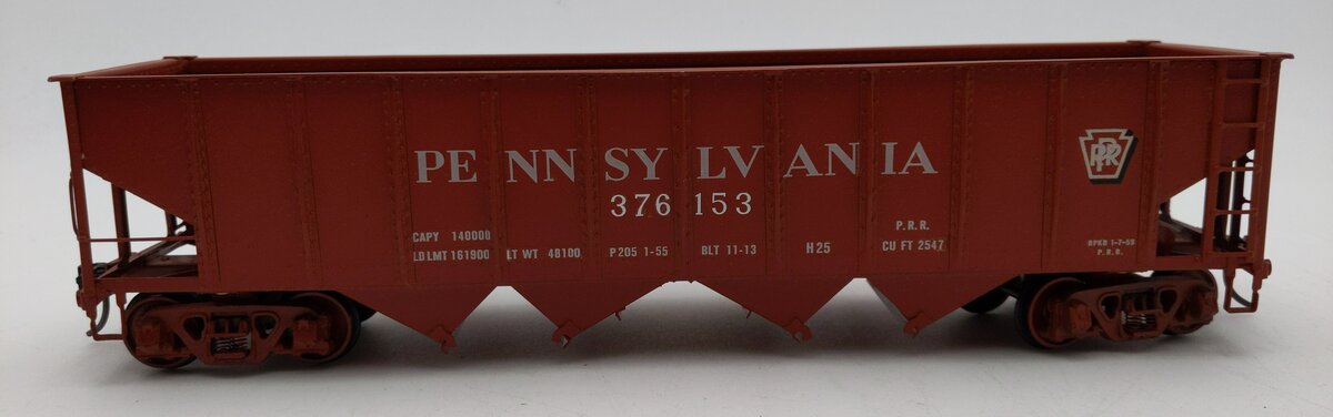 US Hobbies 801 O Scale 2-Rail Pennsy 4-Bay Hopper EX/Box