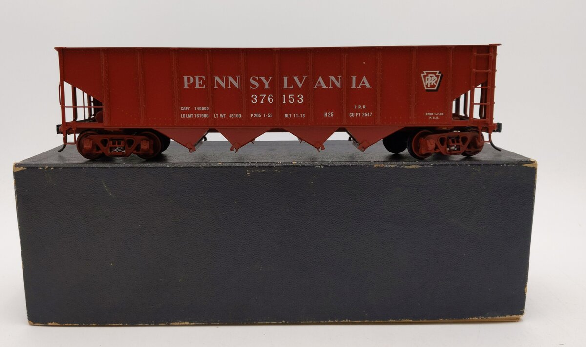 US Hobbies 801 O Scale 2-Rail Pennsy 4-Bay Hopper EX/Box