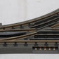 MTH 40-1044 042 Nickel Silver RealTrax Left Hand Remote Switch Turnout EX