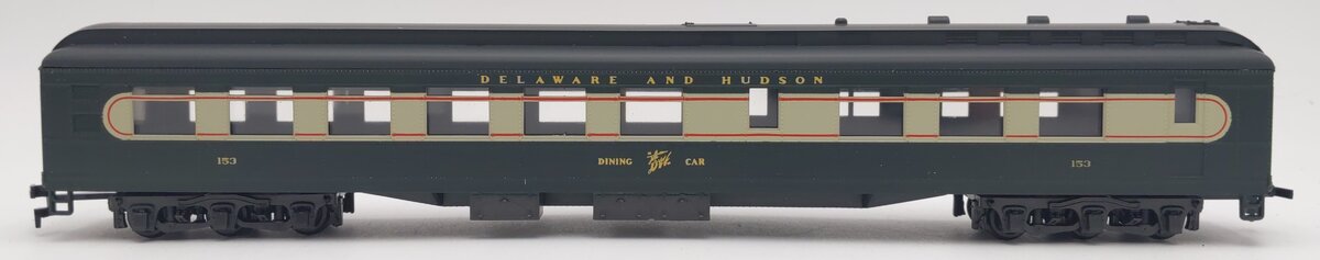 Rivarossi 6504/0 HO Delaware & Hudson Dining Car #153 EX/Box