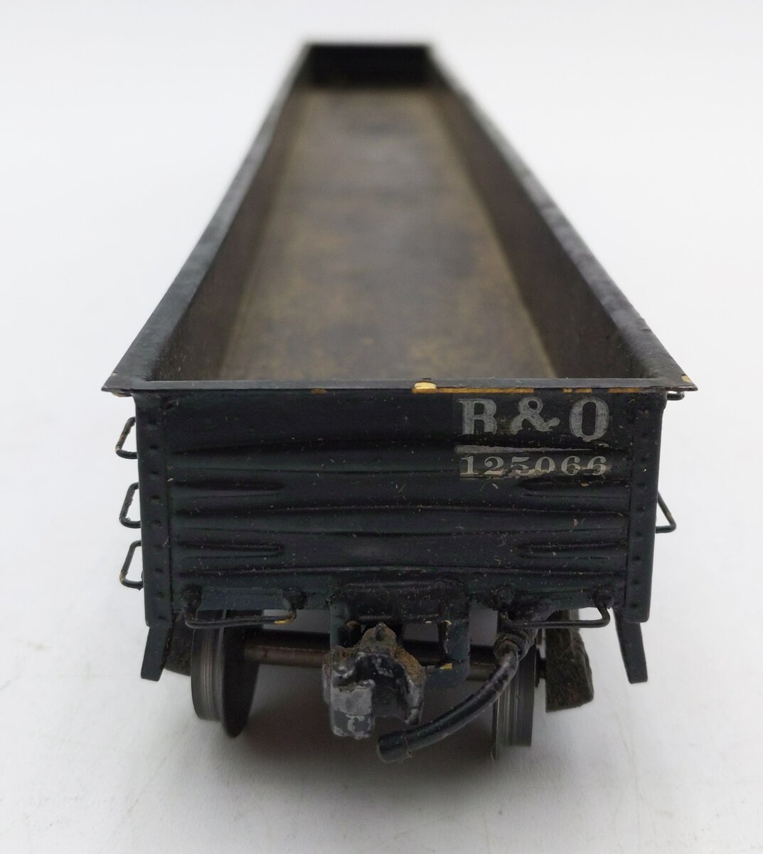 O Scale Brass B&O Gondola 25066 Painted - 2 Rail