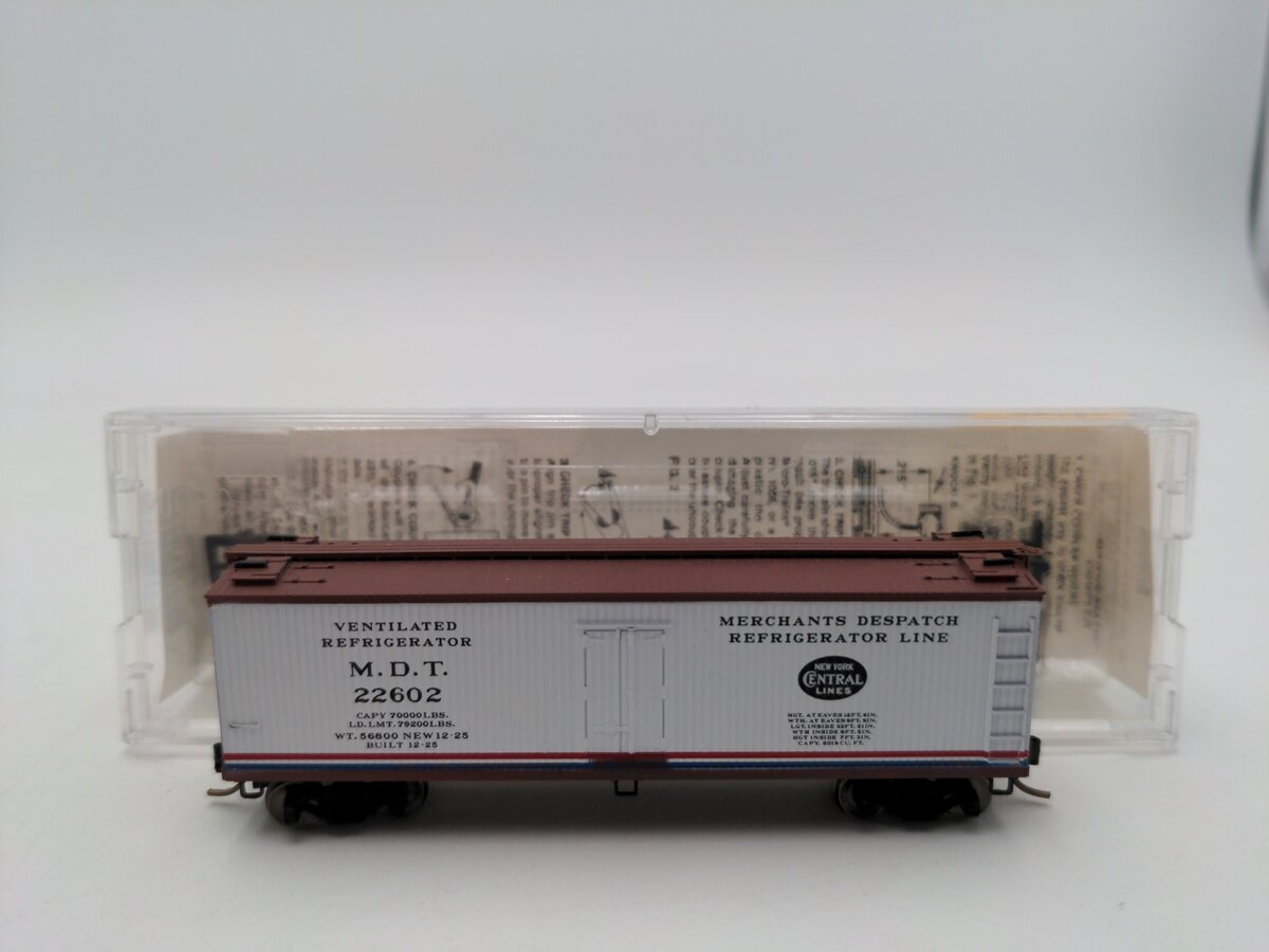 Micro-Trains 04900140 N New York Central 40' Double Sheathed Reefer #22602 LN/Box
