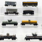 HO Scale Assorted Diesel B Unit Locomotive & Freight Cars [9] VG