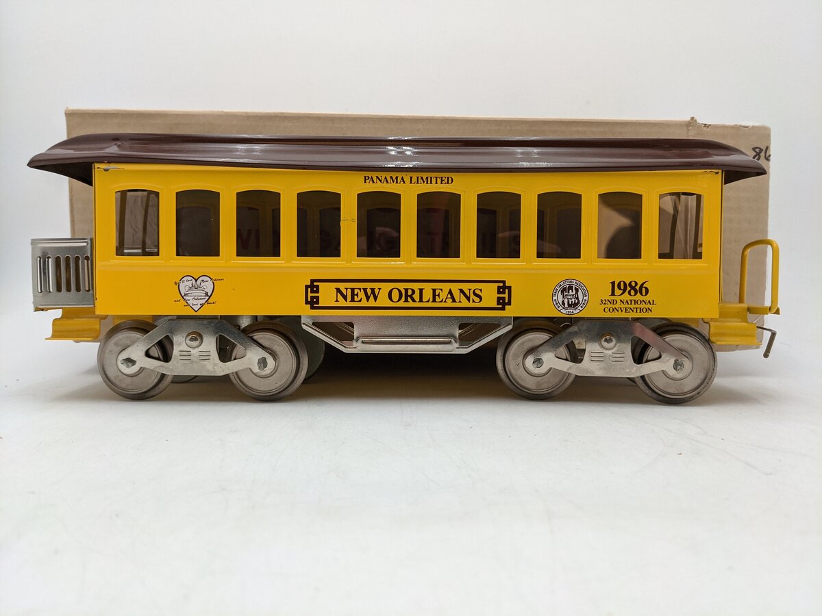 McCoy 1986 Standard Gauge TCA New Orleans Observation Car VG/Box