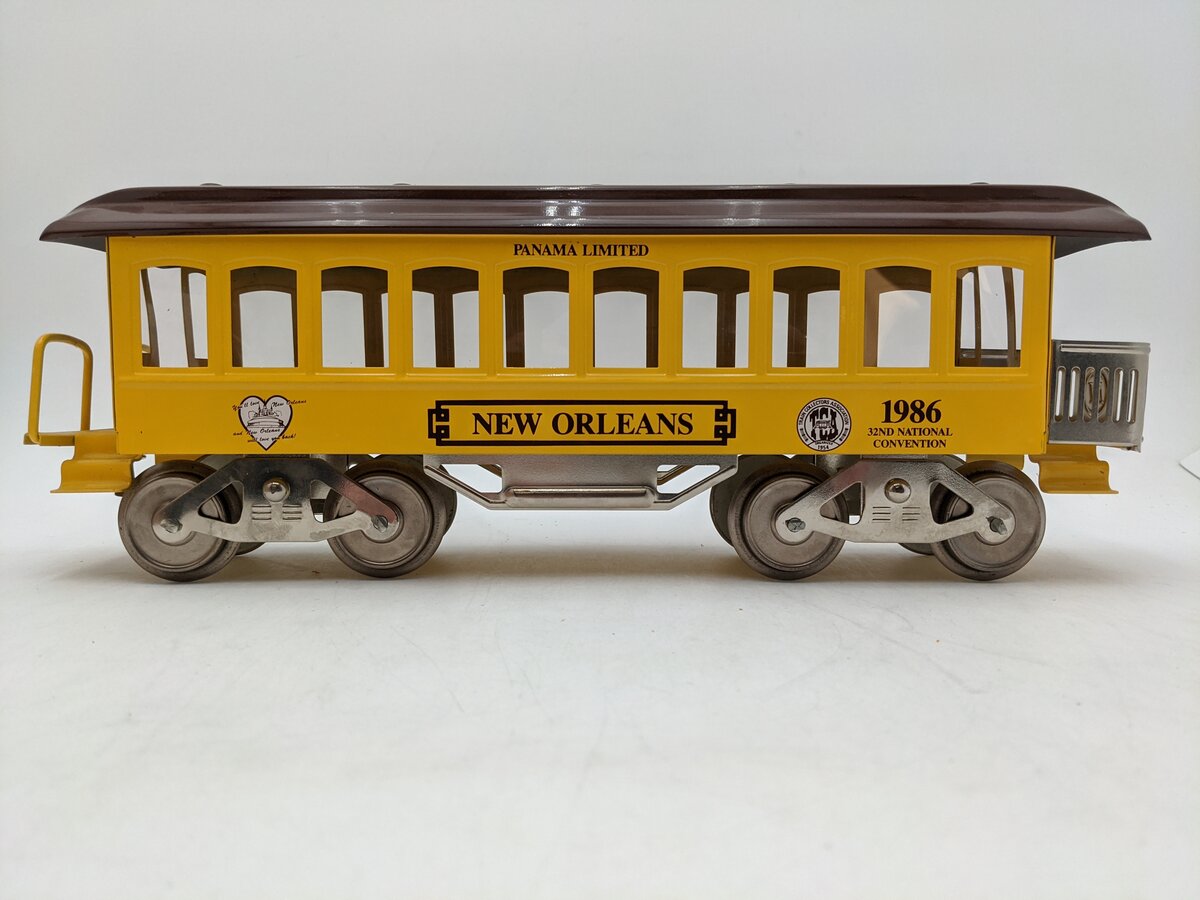 McCoy 1986 Standard Gauge TCA New Orleans Observation Car VG/Box