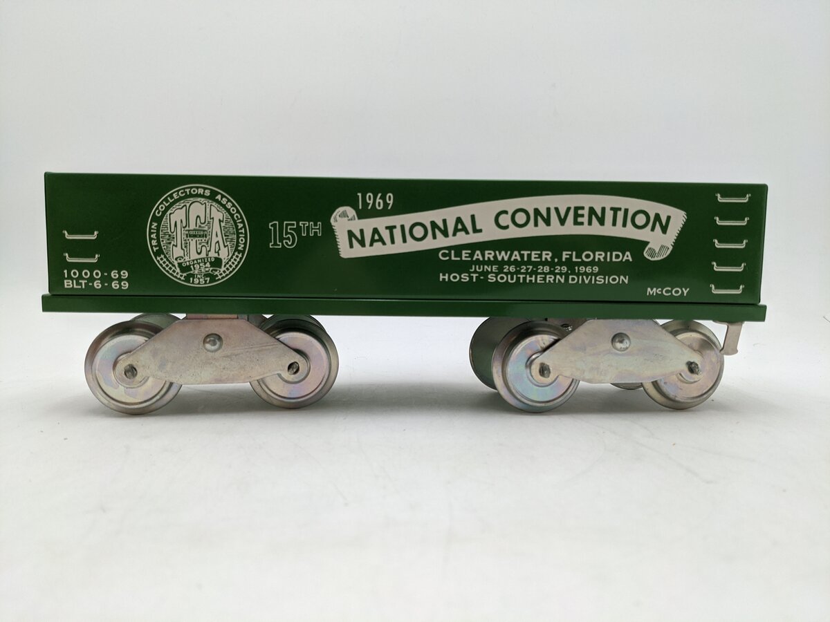 McCoy 1000-69 Standard Gauge TCA 1969 15th National Convention Gondola EX/Box