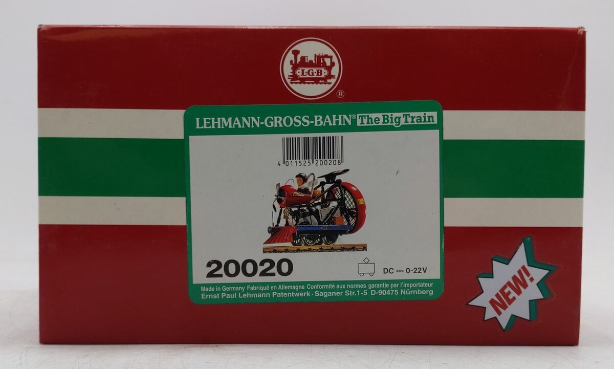 【新品未使用品】LGB BEWARE OF THE DOG タンク　初期 LGB 20020 G Scale Fortuna Flyer - Fan Propelled! EX/Box – Trainz
