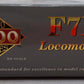 Proto 2000 920-40578 HO Scale Santa Fe Powered B Unit Diesel Locomotive #258A EX/Box