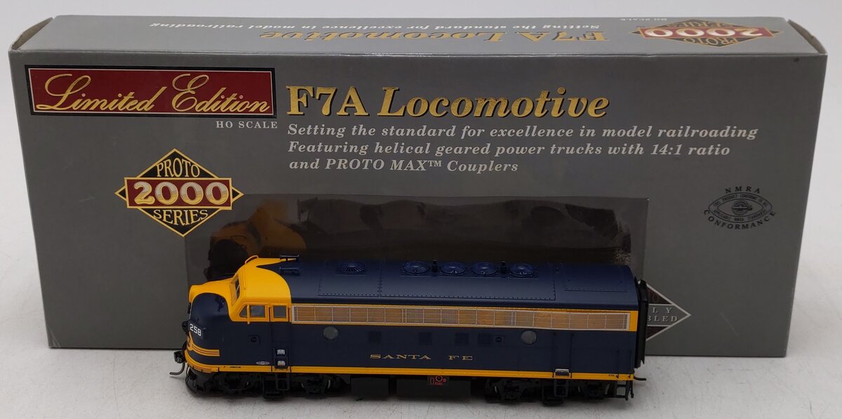Proto 2000 920-40578 HO Scale Santa Fe Diesel Locomotive #258 LN/Box