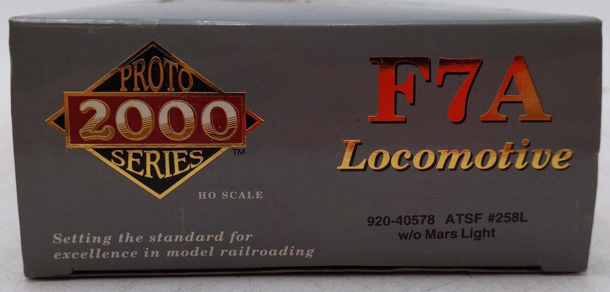 Proto 2000 920-40578 HO Scale Santa Fe Diesel Locomotive #258 LN/Box