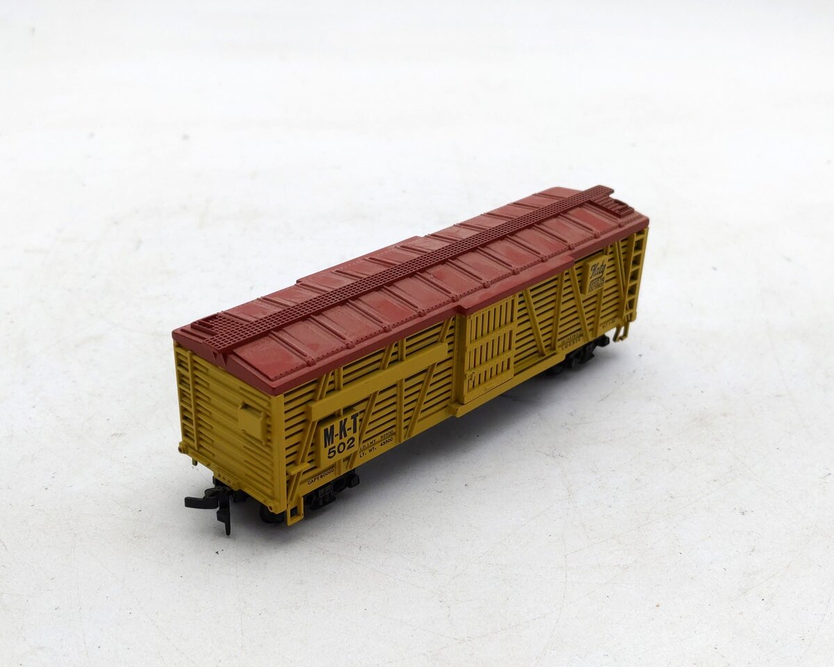 American Flyer 33502 HO Scale Missouri-Kansas-Texas Stock Car LN/Box