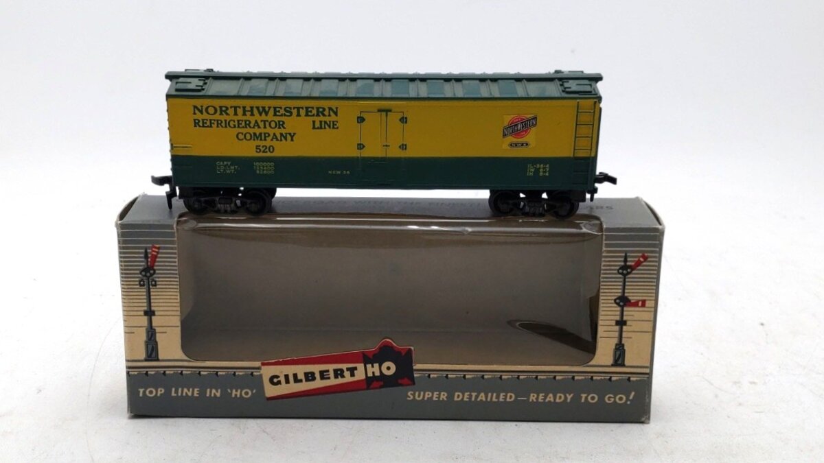 American Flyer 33520 HO Scale Chicago & North Western Reefer EX/Box
