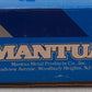 Mantua 302-001 HO Santa Fe "Little Six" 0-6-0 Steam Locomotive #92 EX/Box