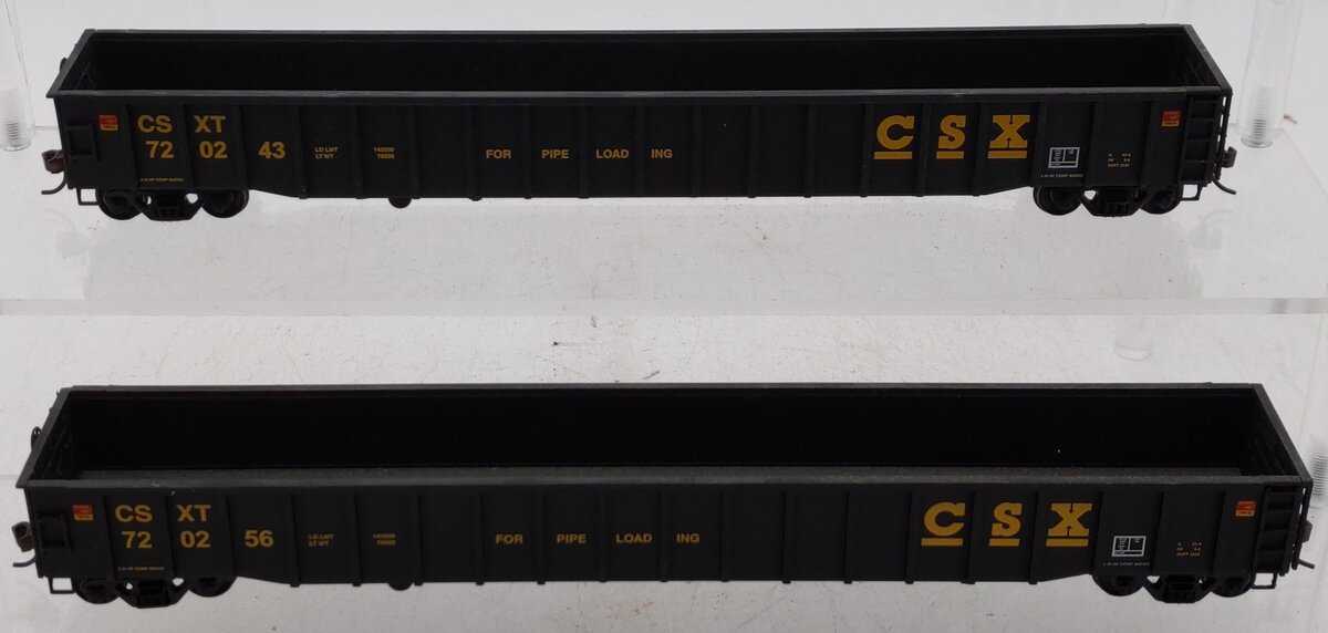 Walthers 932-23272 HO Scale Central Soya Gondolas (Set of 2) EX/Box