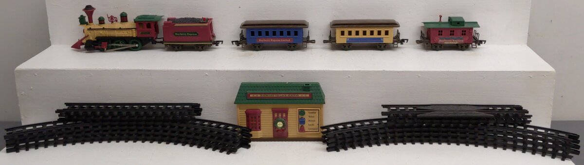 New Bright 174K Bayberry Expression Steam Engine Set #12 VG/Box