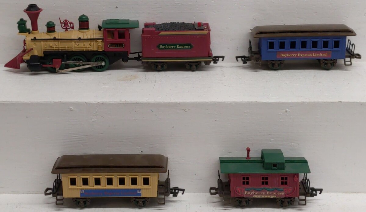 New Bright 174K Bayberry Expression Steam Engine Set #12 VG/Box