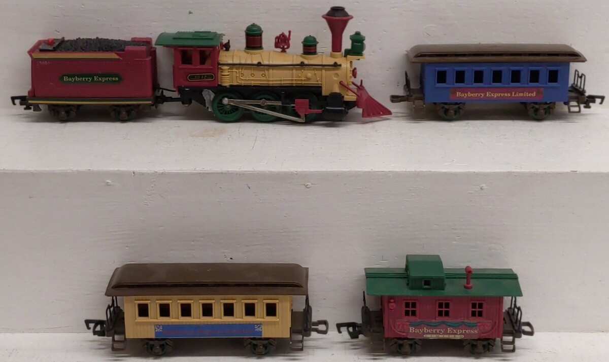 New Bright 174K Bayberry Expression Steam Engine Set #12 VG/Box