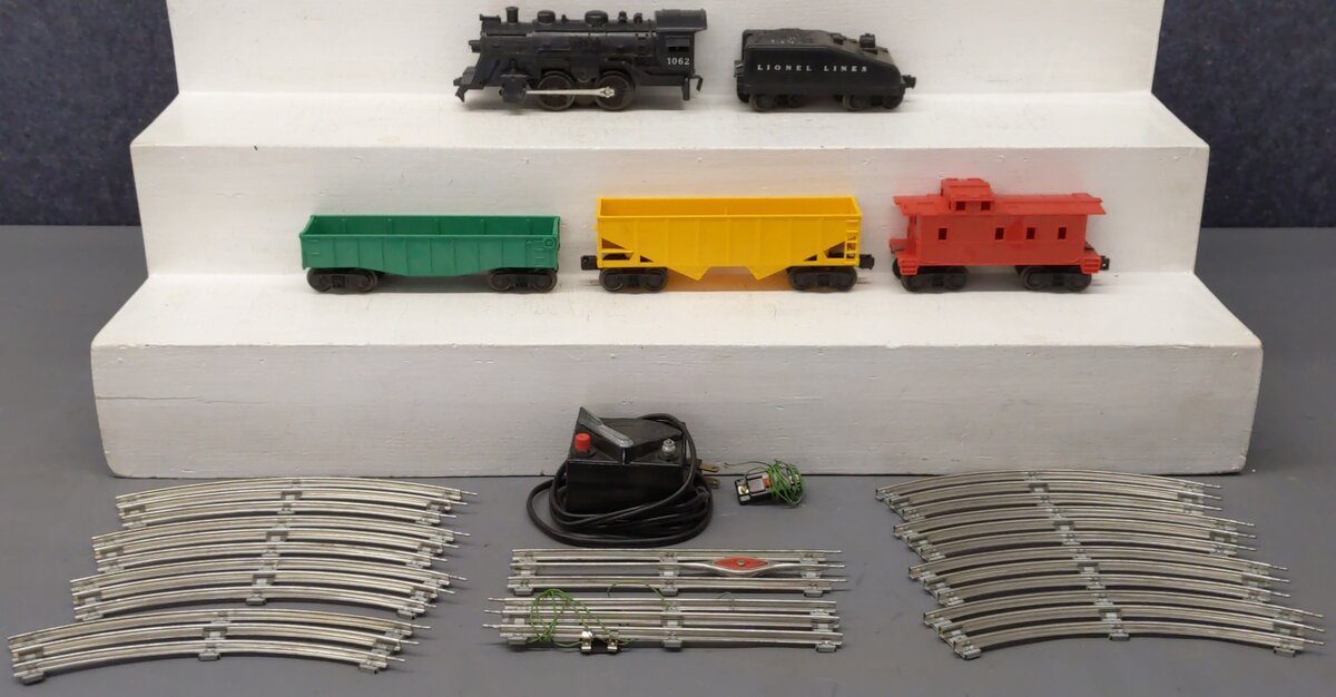 Lionel 11430 Vintage O 1062 Steam Freight Set with #1061T,6176,6142,6 VG/Box