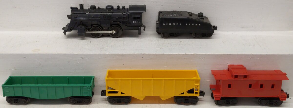 Lionel 11430 Vintage O 1062 Steam Freight Set with #1061T,6176,6142,6 VG/Box