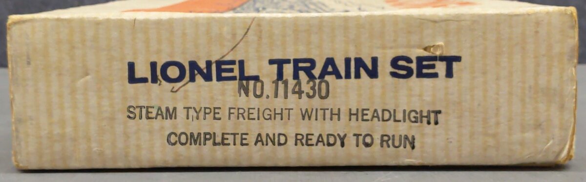 Lionel 11430 Vintage O 1062 Steam Freight Set with #1061T,6176,6142,6 VG/Box