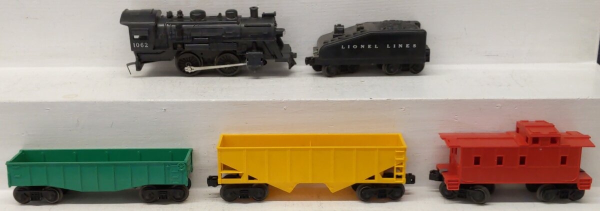 Lionel 11430 Vintage O 1062 Steam Freight Set with #1061T,6176,6142,6 VG/Box