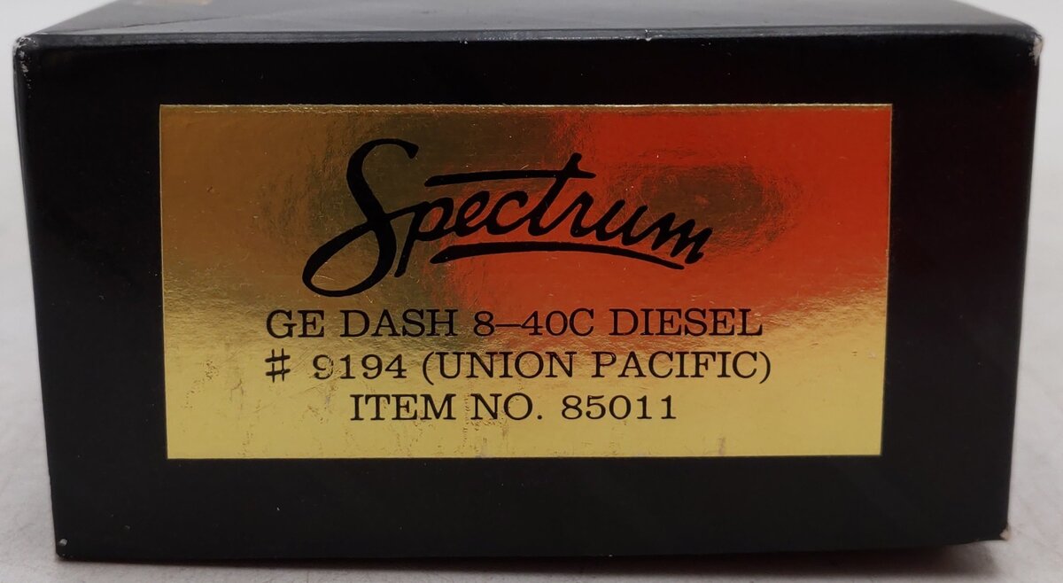 Bachmann 85011 HO Union Pacifc GE Dash 8-40C Diesel Locomotive #9194 VG/Box