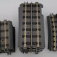 MTH O Gauge RealTrax Solid Rail Assortment: 40-1018, 40-1012, 40-1022 [14] EX