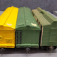 Assorted O Scale Custom Wood Painted Freight Cars -2 Rail [3]