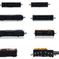 N Assorted Locomotives & Freight Cars [8] VG/Box