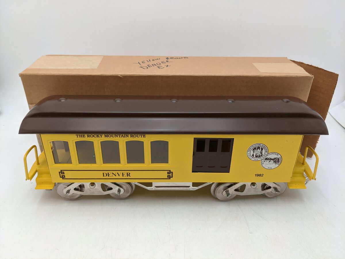 McCoy 1982 Standard Gauge TCA Denver Combine Car EX/Box