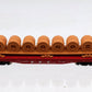 Bachmann N Scale Atchison Topeka Santa Fe Flat Car w/Cable Reels #90850 LN