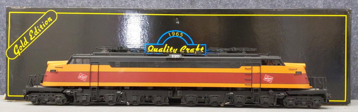 Weaver G1715LP O Gauge BRASS Milwaukee Road Little Joe Electric Locomotive #E20 EX/Box