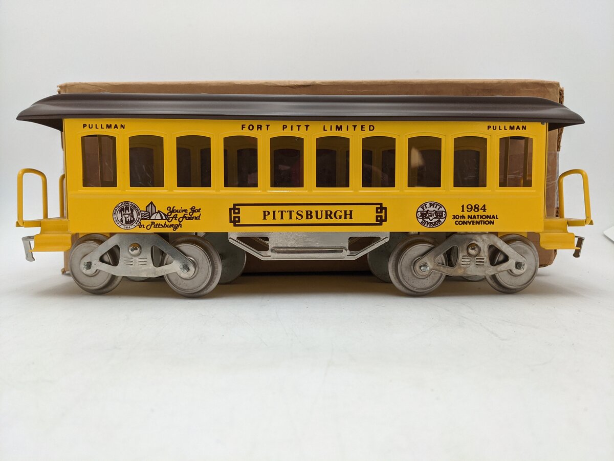 McCoy 1984 McCoy 1984 Standard Gauge TCA Pittsburgh Pullman Passenger Car VG/Box