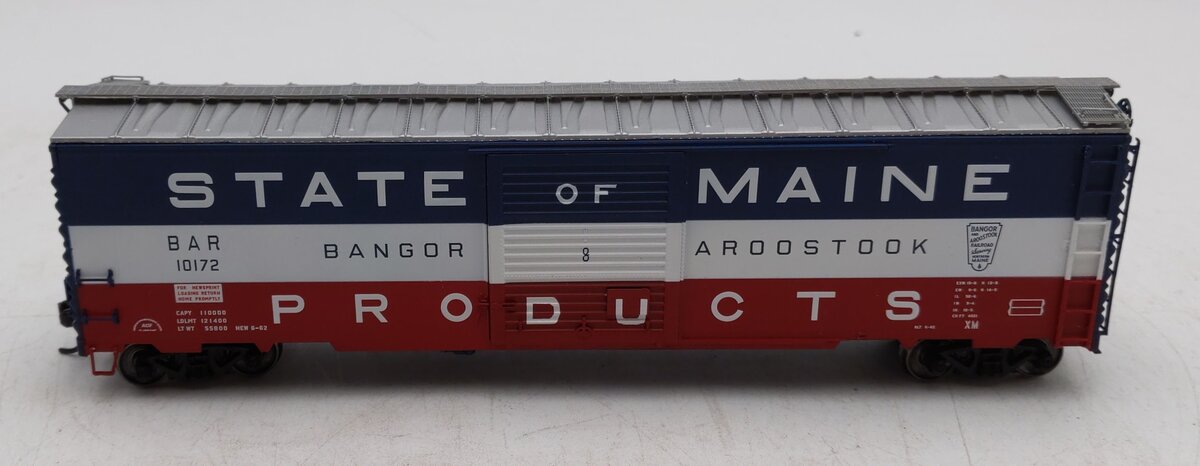Atlas 20001836 HO Scale Bangor & Aroostook 50' Single Door Box Car #10172