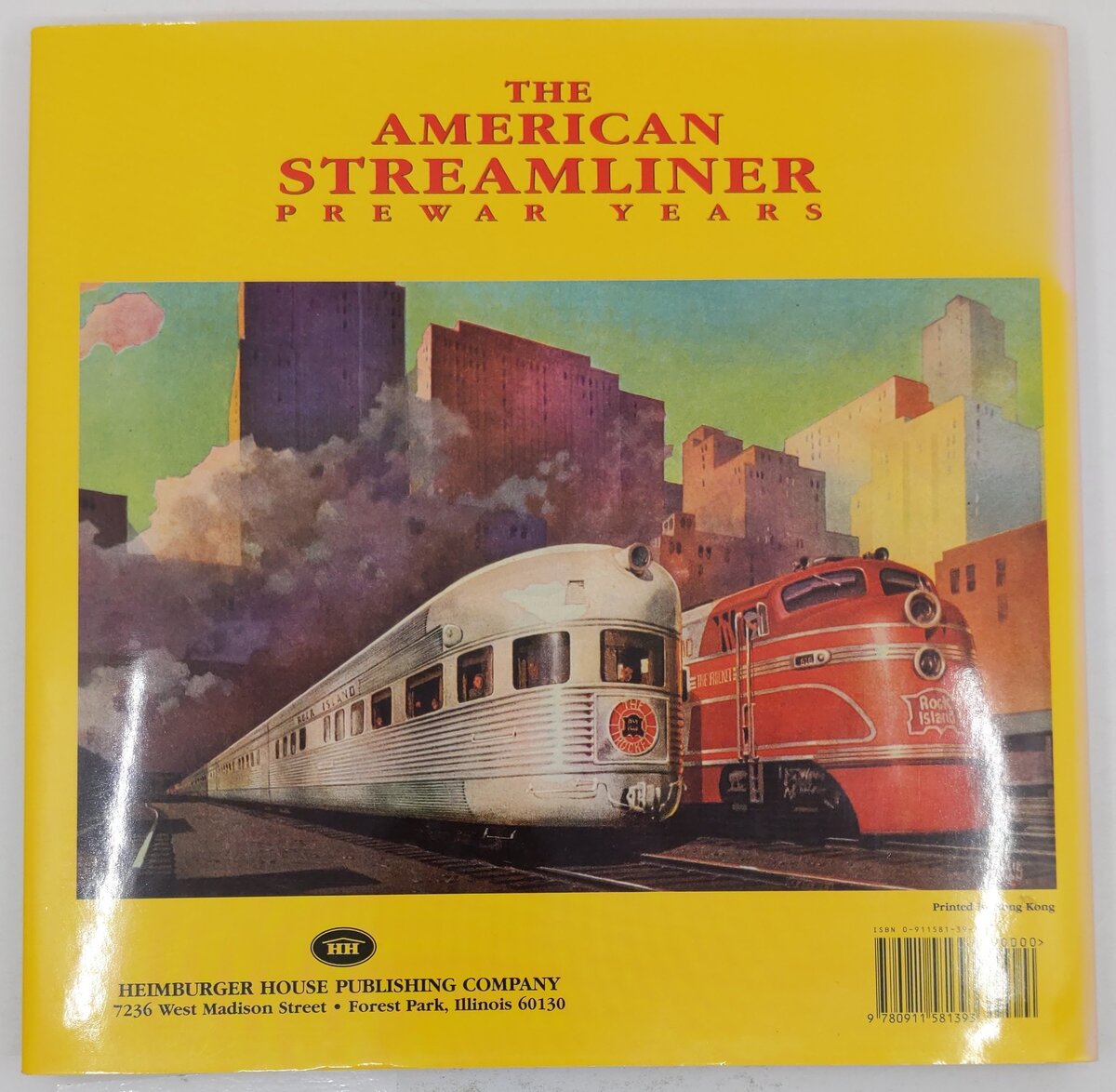 The American Streamliner Hardcover Book By Donald Heimburger and Carl Byron EX