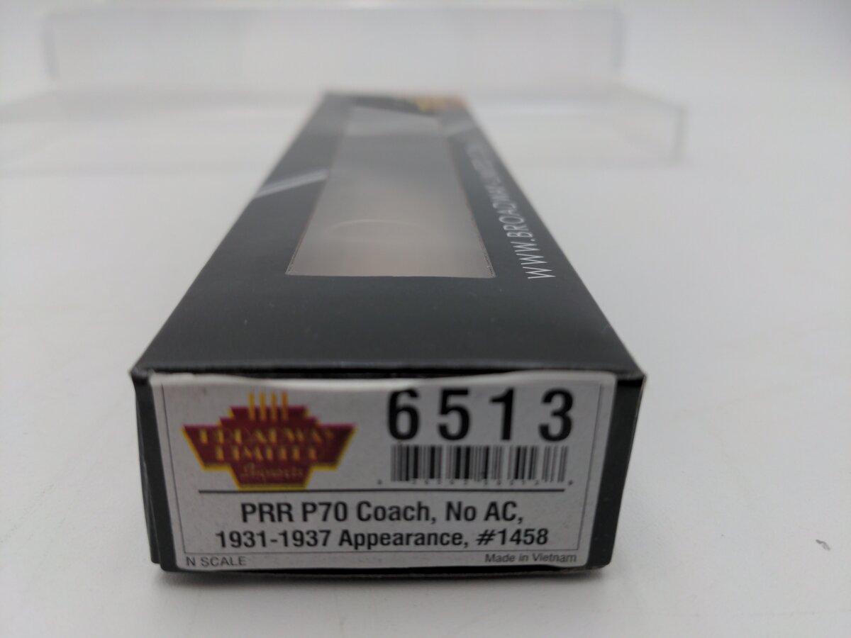 Broadway Limited 6513 N Pennsylvania P70 1931-1937 Appearance Coach Car #1458 LN/Box
