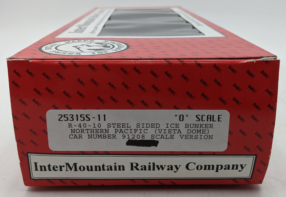 InterMountain 25315S-11 O NP Steel Sided Ice Bunker #91208 (2-Rail) LN/Box